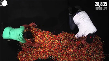 28,835 Jellybeans - one for each day of life