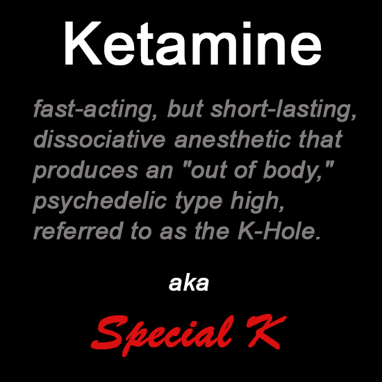 Ketamine aka Special K