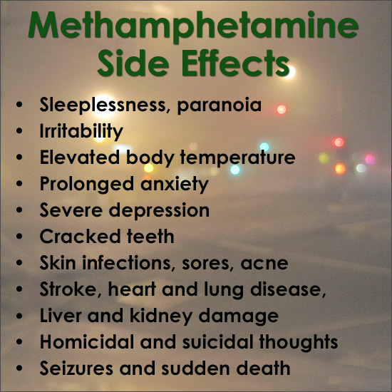 Methamphetamine Addiction and Side Effects