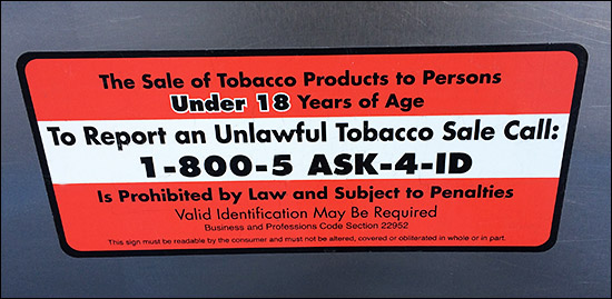 Cigarettes Minimum Age