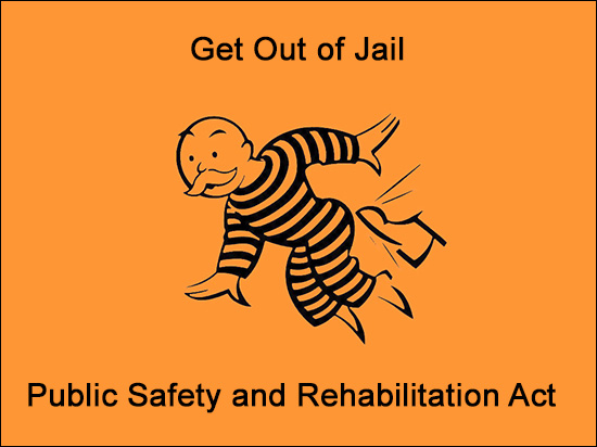 Non-violent Prison Release - Public Safety and Rehabilitation Act of 2016