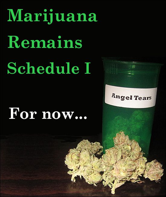 Marijuana Remains Schedule I, For Now Anyway