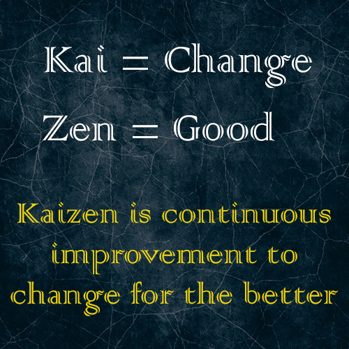Kaizen - Change for the Better