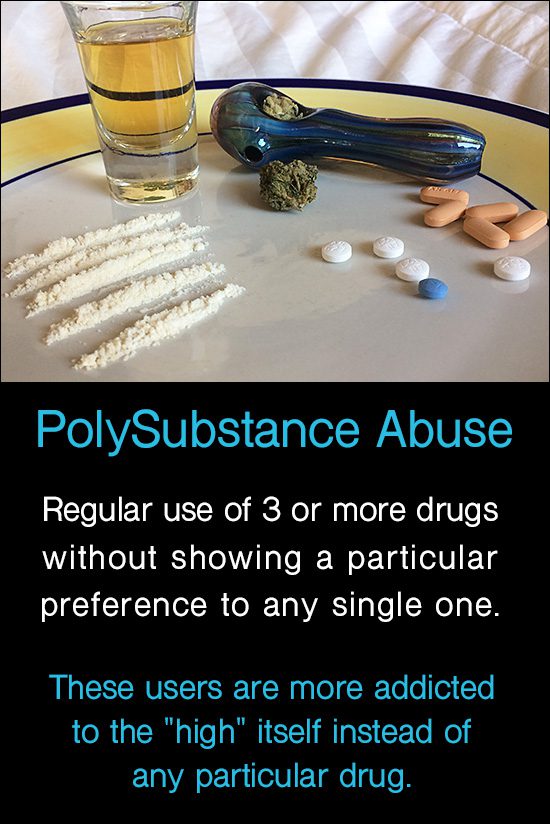 Polysubstance Abuse: Addicted to the 'High' Rather Than the Drugs