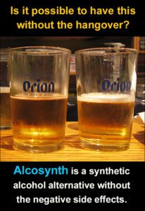Alcosynth - No Hangover Synthetic Alcohol by Alcarelle
