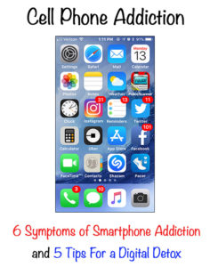 Cell Phone Addiction Symptoms and Digital Detox Tips