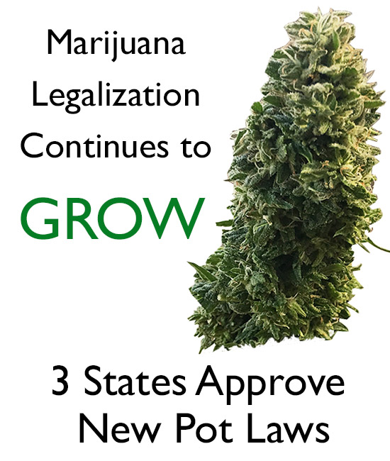 New Marijuana Legalization States