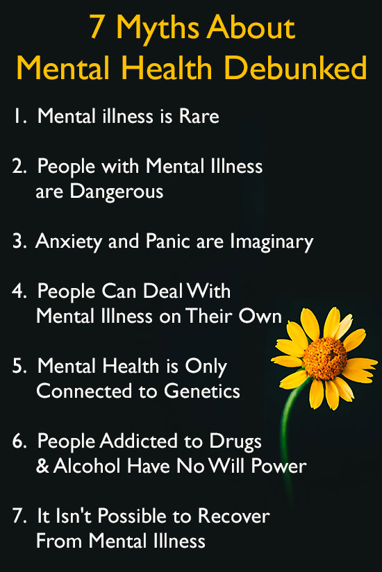 7 Myths About Mental Health Debunked