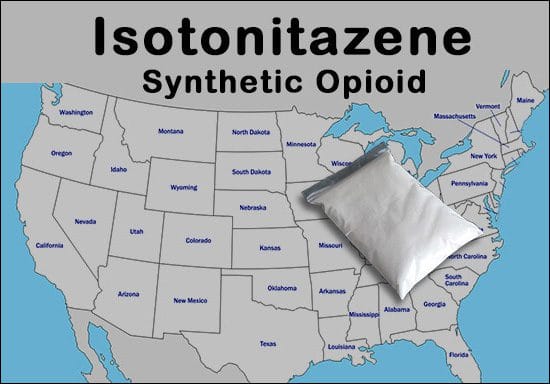 Isotonitazene Synthetic Opioid in the Midwest
