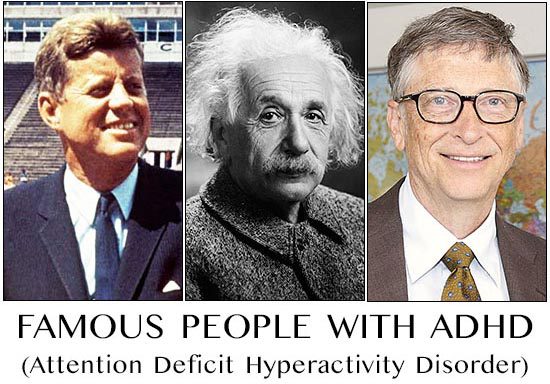 9 Famous People With ADHD (Attention-Deficit Hyperactivity Disorder