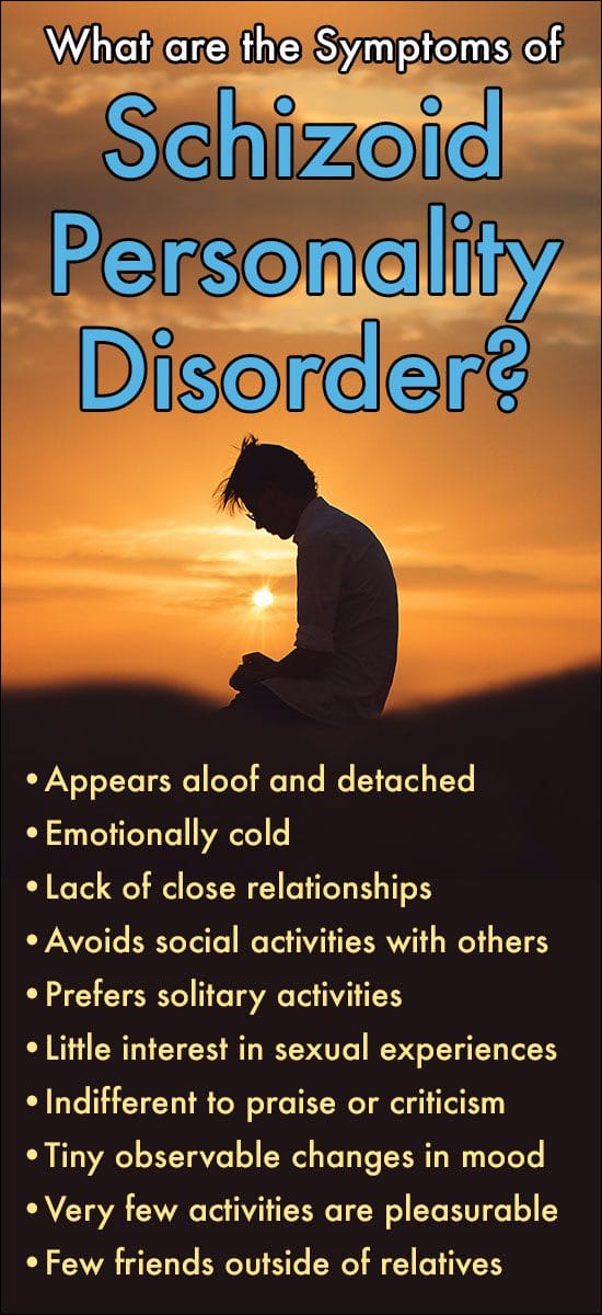 What are the Symptoms of Schizoid Personality Disorder?