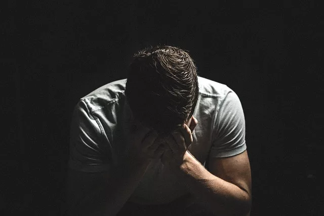 Worried man