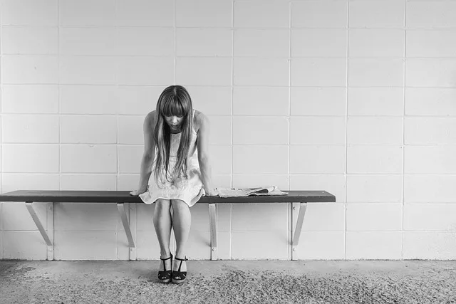 Worried lady
